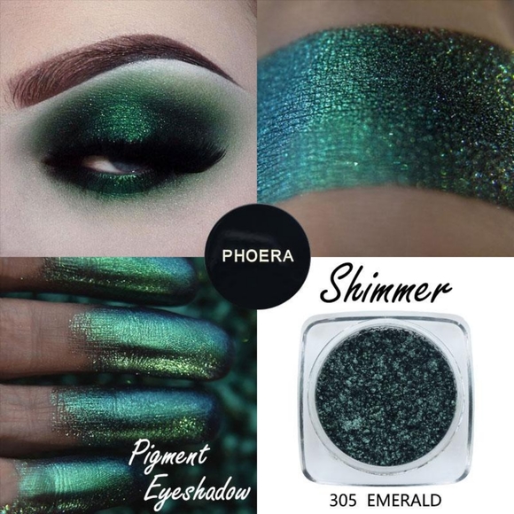 phoera Other - Metallic Shimmer Pigment Emerald Green